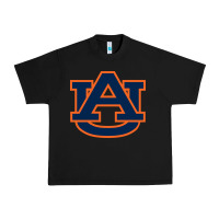 Black Auburn tiger Urban Heavy Tee - linhVisuals