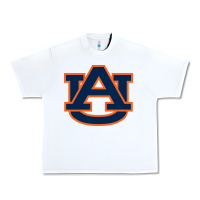White Auburn tiger Urban Heavy Tee - linhVisuals