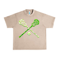 French Oak funny lacrosse st patricks day boys men shamrock ball t shirt Urban Heavy Tee - linhVisuals