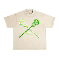 Sandshell funny lacrosse st patricks day boys men shamrock ball t shirt Urban Heavy Tee - linhVisuals