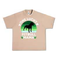 Burro funny st patrick's day one lucky pitbull mama pitbulldog t shirt Urban Heavy Tee - linhVisuals
