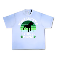 Grape Ice funny st patrick's day one lucky pitbull mama pitbulldog t shirt Urban Heavy Tee - linhVisuals