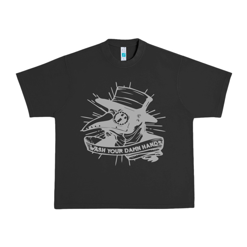 Wash Your Damn Hands Urban Heavy Tee by linhVisuals | Teevron