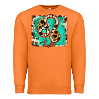 Carrot leo turquoise cowhide Premium Sweatshirt - RanaPortraitStore