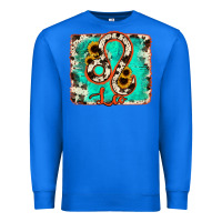 True Royal leo turquoise cowhide Premium Sweatshirt - RanaPortraitStore