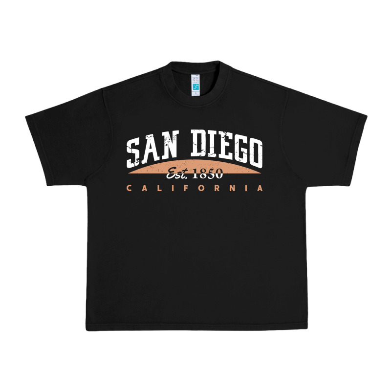 San Diego California Urban Heavy Tee by linhVisuals | Teevron