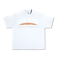 White san diego california Urban Heavy Tee - linhVisuals