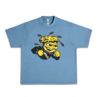 Pebble Blue wichita state shockers Urban Heavy Tee - linhVisuals
