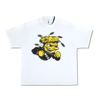 White wichita state shockers Urban Heavy Tee - linhVisuals