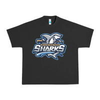 Pigment Black wilmington sharks Urban Heavy Tee - linhVisuals