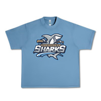 Pebble Blue wilmington sharks Urban Heavy Tee - linhVisuals