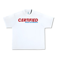 White whack  off Urban Heavy Tee - linhVisuals