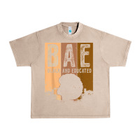 French Oak black history month bae black and educated melanin women t shirt Urban Heavy Tee - linhVisuals