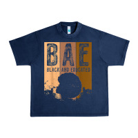 Navy black history month bae black and educated melanin women t shirt Urban Heavy Tee - linhVisuals