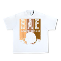 White black history month bae black and educated melanin women t shirt Urban Heavy Tee - linhVisuals