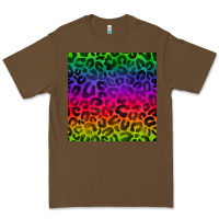Cacao colorful leopard seamless pattern Premium Tee - BundleAndBundleShop