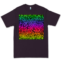 Plum colorful leopard seamless pattern Premium Tee - BundleAndBundleShop