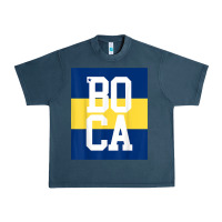 Midnight Navy boca juniors la boca t shirt Urban Heavy Tee - linhVisuals