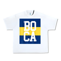 White boca juniors la boca t shirt Urban Heavy Tee - linhVisuals
