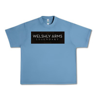 Pebble Blue welshly arms 005 Urban Heavy Tee - linhVisuals