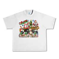 Lunar Rock Merry Christmas  tractor Urban Heavy Tee - CowhideDigitalArt