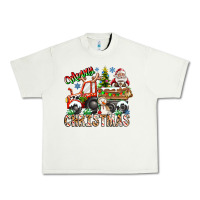 Merry Christmas  Tractor Urban Heavy Tee | Teevron