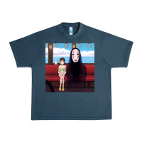 Midnight Navy spirited away (3) Urban Heavy Tee - linhVisuals