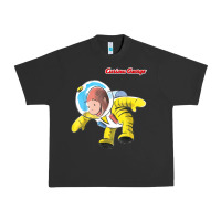 Curious George Happy Astronaut Portrait T Shirt Urban Heavy Tee | Teevron
