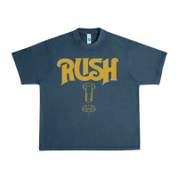 Midnight Navy Rush Key Urban Heavy Tee - linhVisuals