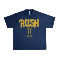 Navy Rush Key Urban Heavy Tee - linhVisuals