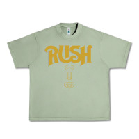 Oil Green Rush Key Urban Heavy Tee - linhVisuals