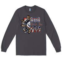 Smoke god bless the usa Long Sleeve Tee - SublimationCraftShop