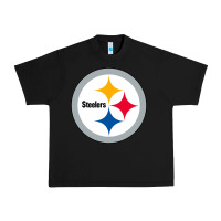 Black pittsburgh SPORT Urban Heavy Tee - linhVisuals