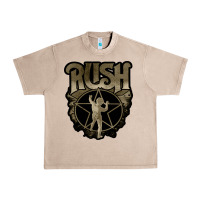 French Oak Rush grey Urban Heavy Tee - linhVisuals