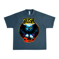 Midnight Navy rush transparent Urban Heavy Tee - linhVisuals