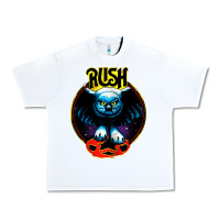 White rush transparent Urban Heavy Tee - linhVisuals