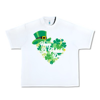 White happy st patricks day funny irish Urban Heavy Tee - linhVisuals