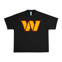Black washington sports Urban Heavy Tee - linhVisuals
