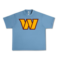 Pebble Blue washington sports Urban Heavy Tee - linhVisuals