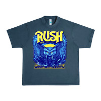 Midnight Navy Rush 1975 Urban Heavy Tee - linhVisuals