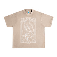 French Oak edgar allen poe the raven nevermore t shirt Urban Heavy Tee - linhVisuals
