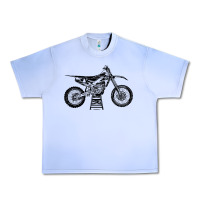 Grape Ice YZ450F Eli Tomac Motorcycles Urban Heavy Tee - linhVisuals