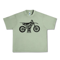 Oil Green YZ450F Eli Tomac Motorcycles Urban Heavy Tee - linhVisuals