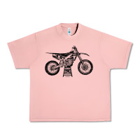 Salmon YZ450F Eli Tomac Motorcycles Urban Heavy Tee - linhVisuals