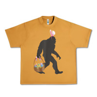 Peanut Butter funny bigfoot easter design with easter basket and bigfoot t shirt Urban Heavy Tee - linhVisuals
