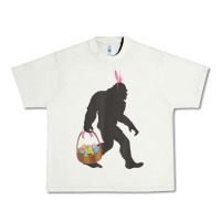 Pistachio funny bigfoot easter design with easter basket and bigfoot t shirt Urban Heavy Tee - linhVisuals