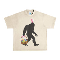 Sandshell funny bigfoot easter design with easter basket and bigfoot t shirt Urban Heavy Tee - linhVisuals