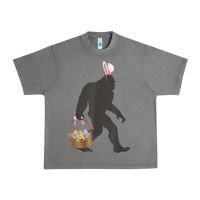 Tornado funny bigfoot easter design with easter basket and bigfoot t shirt Urban Heavy Tee - linhVisuals