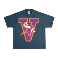 Midnight Navy missouri valley college vikings vectorized Urban Heavy Tee - linhVisuals