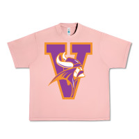 Salmon missouri valley college vikings vectorized Urban Heavy Tee - linhVisuals